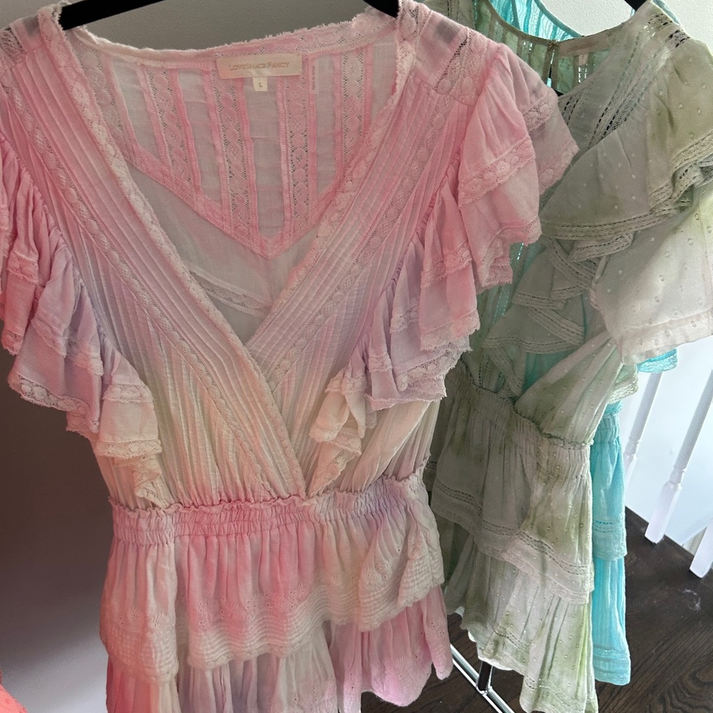 Love Shack Fancy Mini Dress